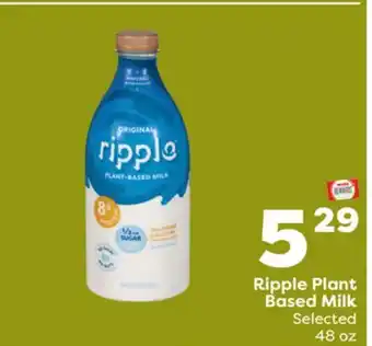 Weis Markets Ripple plant based milk offer