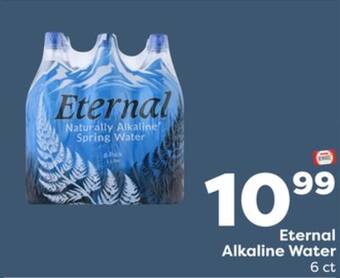 Weis Markets Eternal alkaline water offer