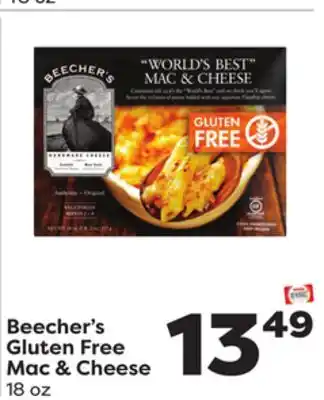 Weis Markets Beecher's gluten free mac & cheese offer