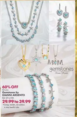 Boscov's Gemstones by gianni argento offer