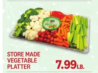 Kings Food Markets Made vegetable platter offer