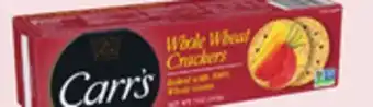 Kings Food Markets Carr's crackers offer
