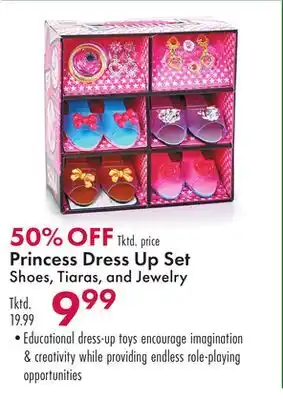 Boscov's Princess dress up set offer