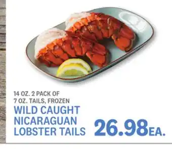 Kings Food Markets Wild caught nicaraguan lobster tails offer