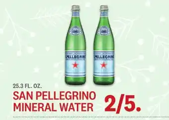 Kings Food Markets San pellegrino mineral water offer