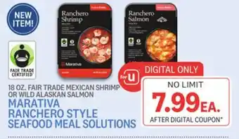 Kings Food Markets Marativa ranchero style seafood meal solutions offer