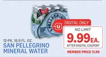 Kings Food Markets San pellegrino mineral water offer