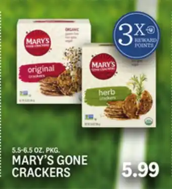 Kings Food Markets Mary's gone crackers offer