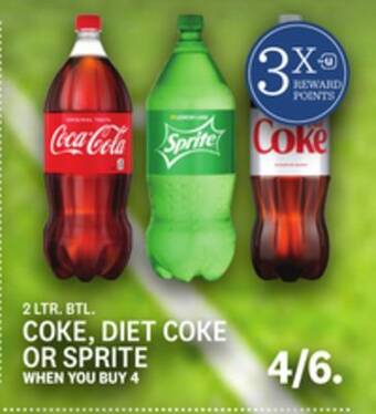 Kings Food Markets Coke, diet coke or sprite offer