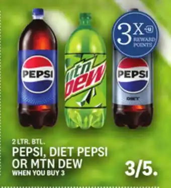 Kings Food Markets Pepsi, diet pepsi or mtn dew offer