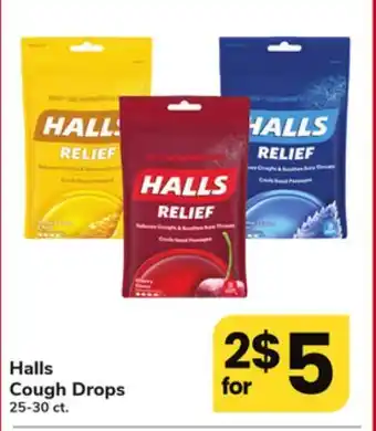 ACME Halls cough drops offer
