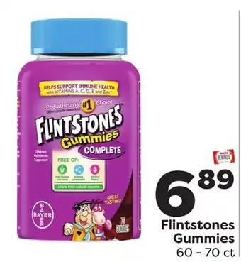 Weis Markets Flintstones gummies offer