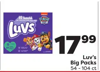 Weis Markets Luv's big packs offer