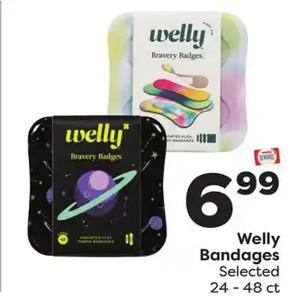 Weis Markets Welly bandages offer