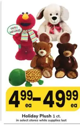 ACME Holiday plush offer