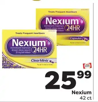 Weis Markets Nexium offer