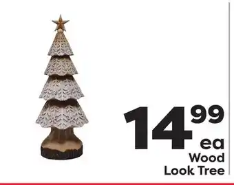 Weis Markets Wood look tree offer