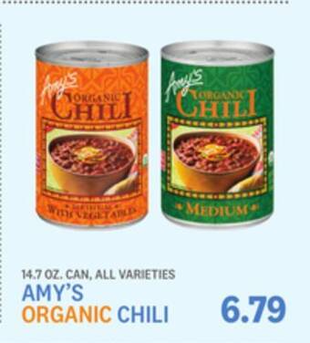 Kings Food Markets Amy's organic chili offer