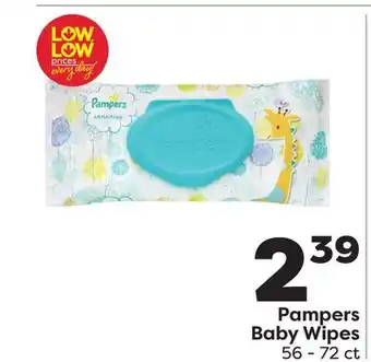 Weis Markets Pampers baby wipes offer