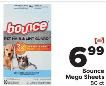 Weis Markets Bounce mega sheets offer