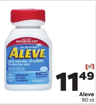 Weis Markets Aleve offer