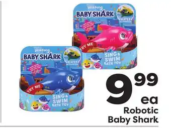 Weis Markets Zuru robotic baby shark offer