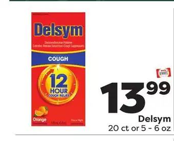 Weis Markets Delsym offer