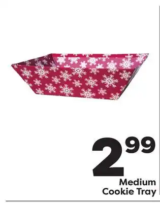 Weis Markets Medium cookie tray offer