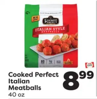 Weis Markets Cooked perfect italian meatballs offer