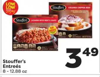 Weis Markets Stouffer's entreés offer