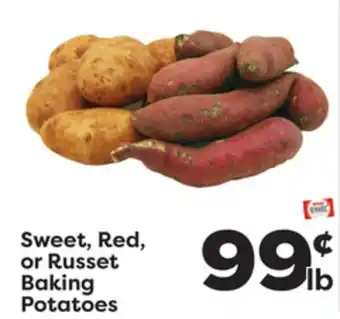 Weis Markets Sweet, red, or russet baking potatoes offer