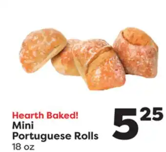 Weis Markets Mini portuguese rolls offer