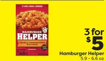 Weis Markets Hamburger helper offer