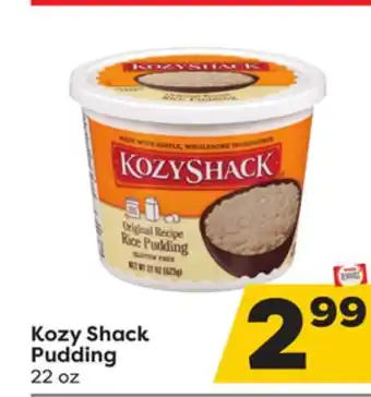 Weis Markets Kozy shack pudding offer