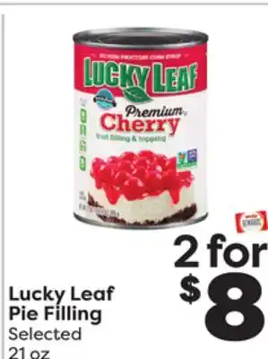 Weis Markets Lucky leaf pie filling offer