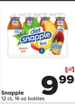 Weis Markets Snapple offer