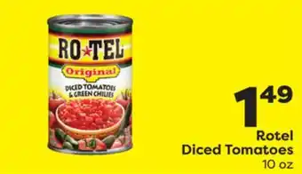 Weis Markets Rotel diced tomatoes offer