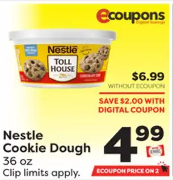 Weis Markets Nestle cookie dough offer
