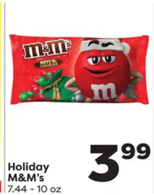 Weis Markets Holiday m & m' s offer