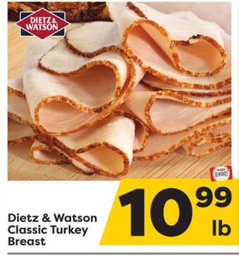 Weis Markets Dietz & watson classic turkey breast offer