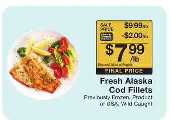 Fairway Store Market Fresh alaska cod fillets offer