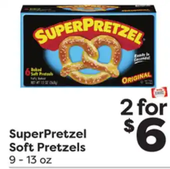 Weis Markets Superpretzel soft pretzels offer