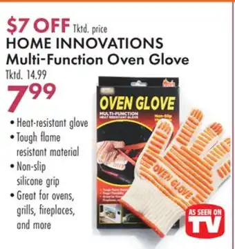 Boscov's Home innovations multi-function oven glove offer