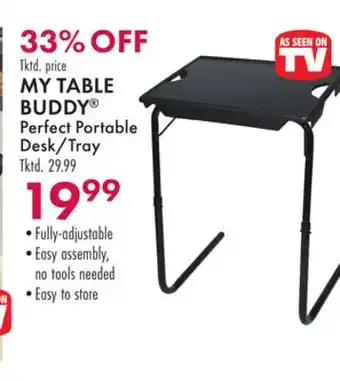 Boscov's My table buddy perfect portable desk/tray offer