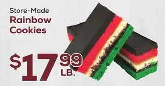 DeCicco & Sons Rainbow cookies offer