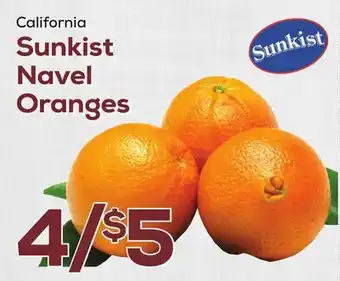 DeCicco & Sons Sunkist navel oranges offer