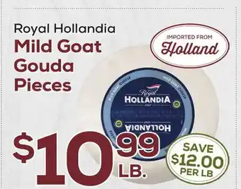 DeCicco & Sons Royal hollandia mild goat gouda pieces offer
