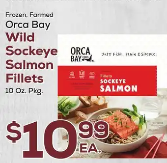 DeCicco & Sons Orca bay wild sockeye salmon fillets offer