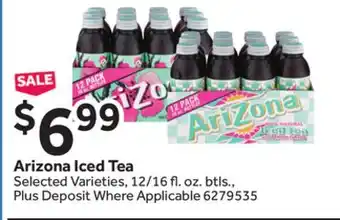 Stop&Shop Arizona iced tea offer
