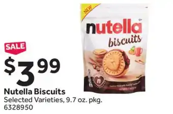 Stop&Shop Nutella biscuits offer